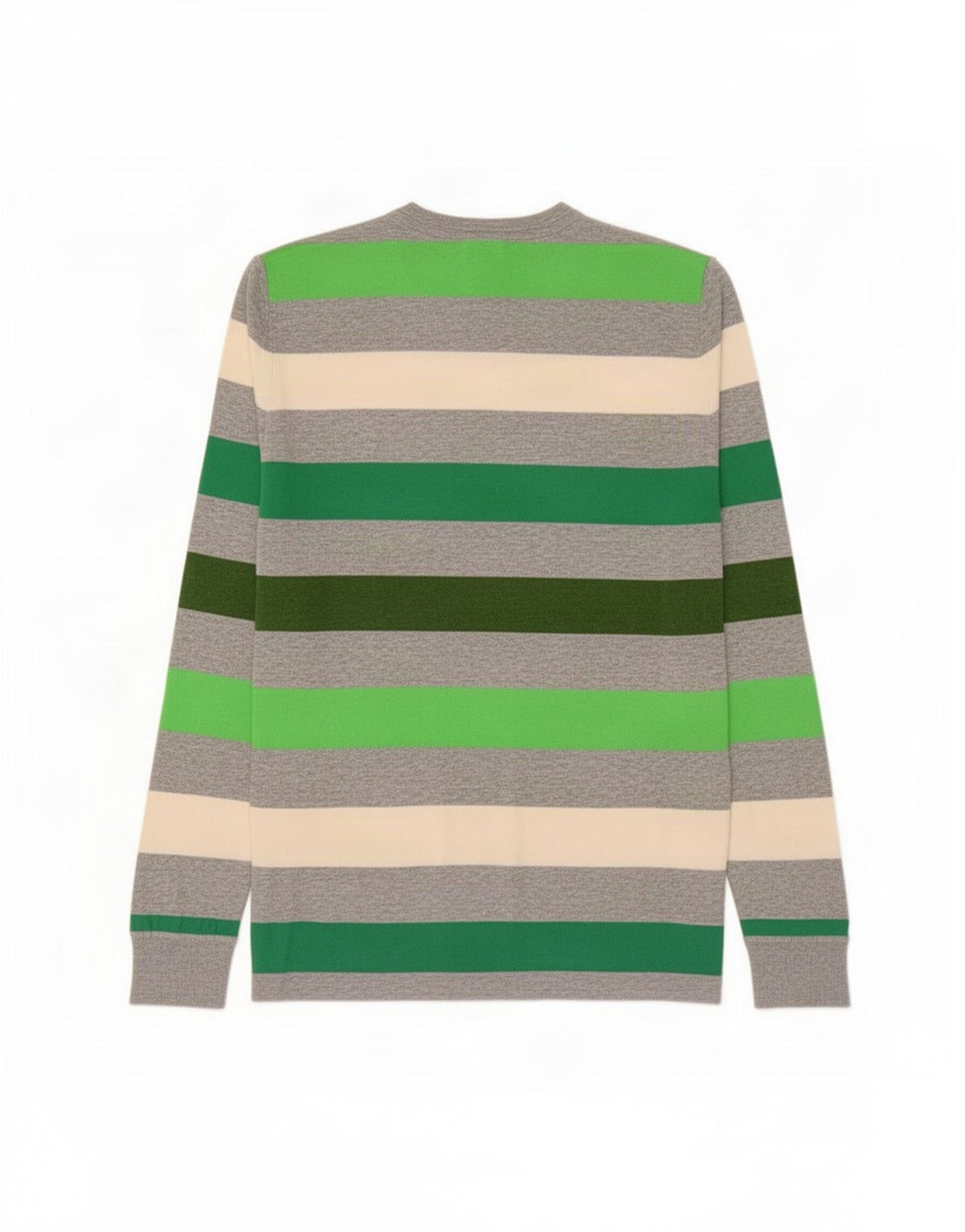 Pulover Gap pentru bărbați, cu gât crew, bumbac cu dungi mari, multicolore