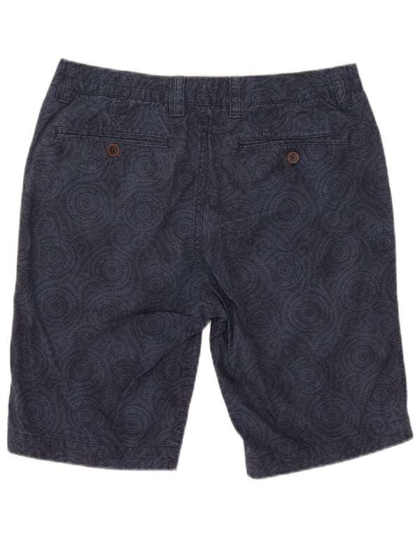 Pantaloni scurți chino pentru bărbați Fat Face W32 Medium Bluemarin Floral Bumbac