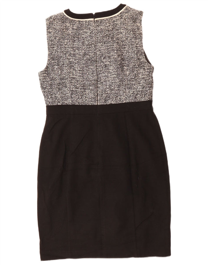 Rochie Hobbs pentru femei fără mâneci, UK 12, poliester cu pete negru mediu