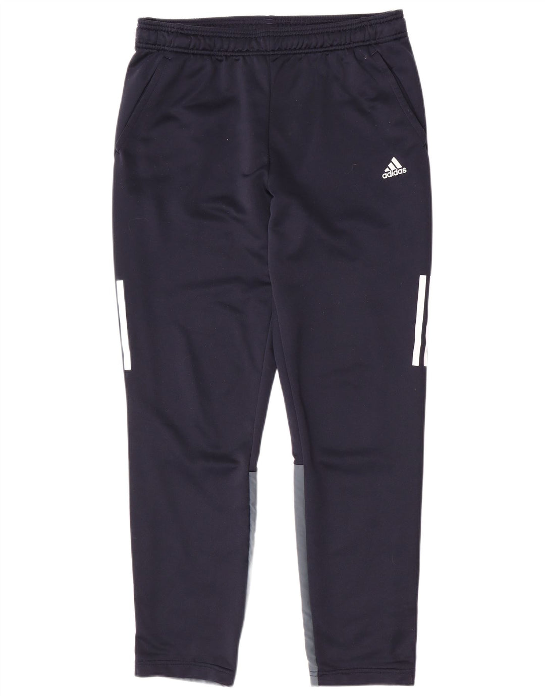 Pantaloni de trening Adidas pentru bărbați, mari, bleumarin, poliester color bloc