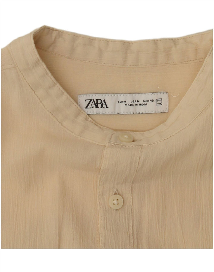 Cămașă pentru bărbați Zara Medium Bej