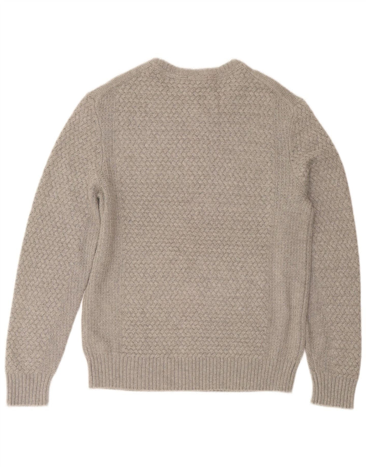 Pulover Timberland Slim Fit pentru bărbați, cu gât de barcă, din viscoză, gri mediu