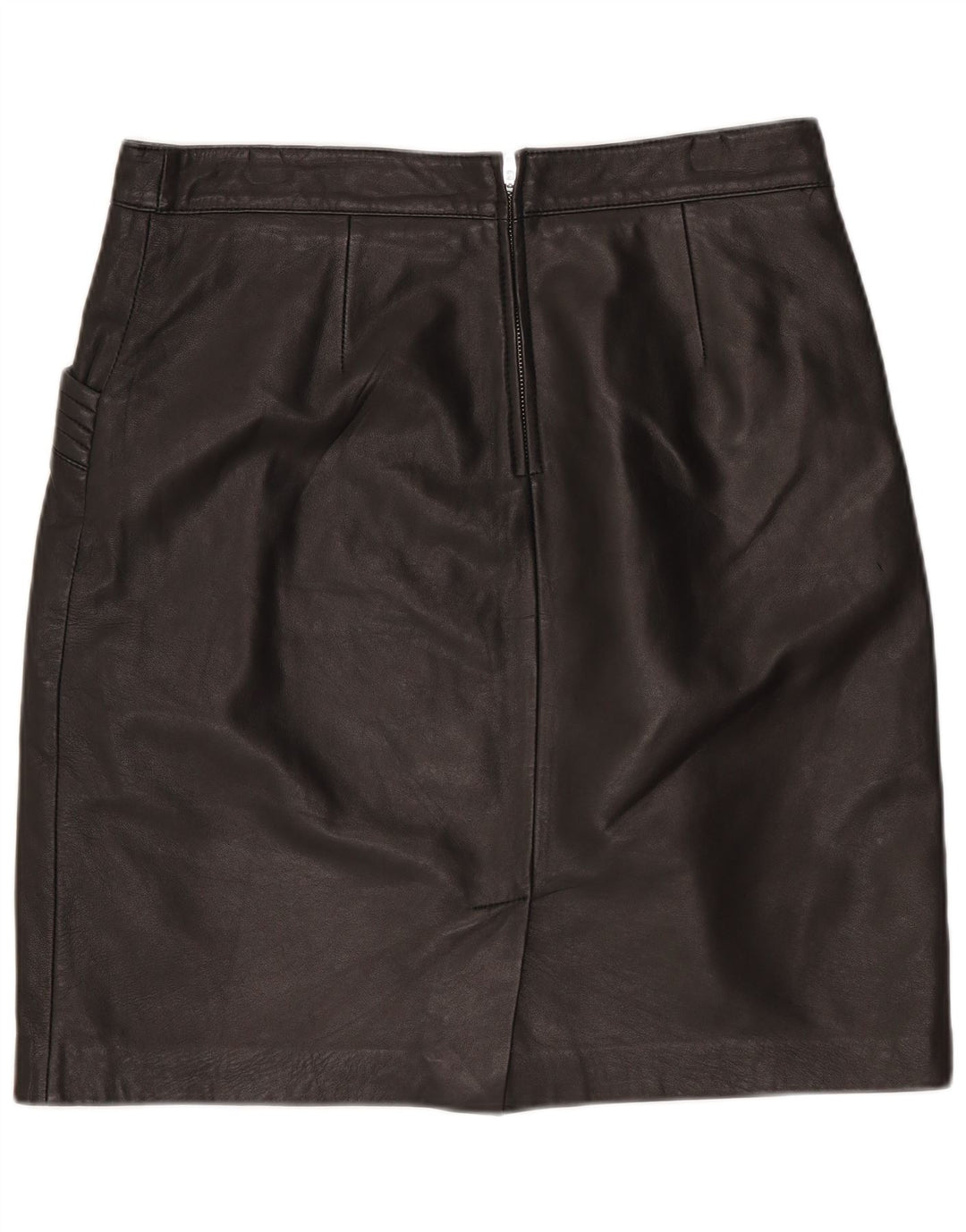 Fusta Mini din piele B.Young pentru femei EU 38 Medium W30 Piele neagra