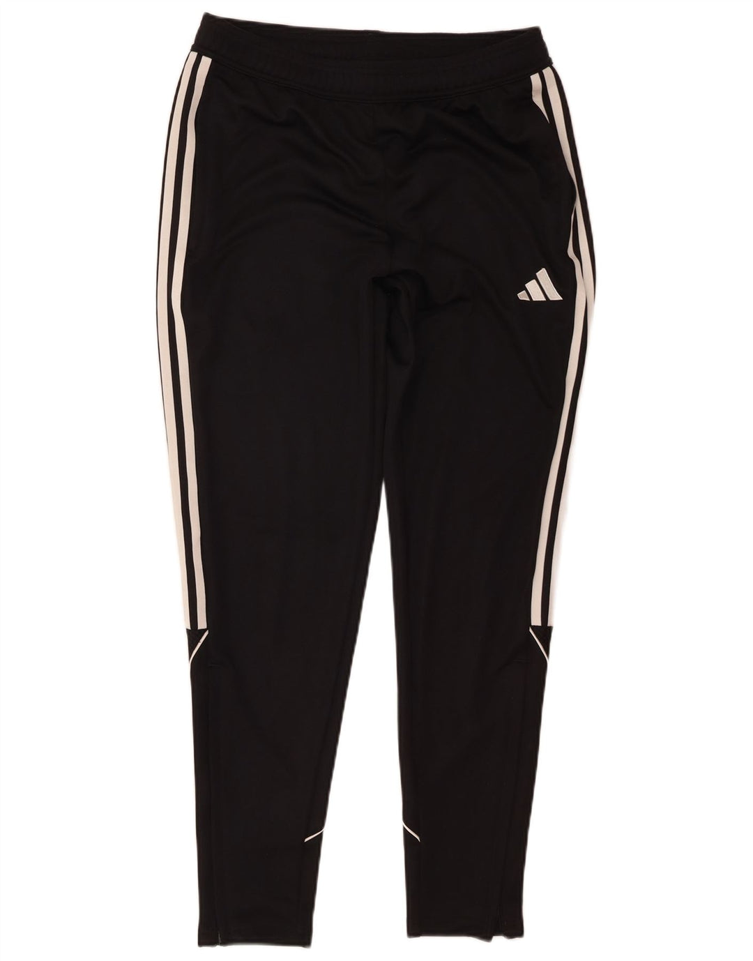 Pantaloni de trening Adidas pentru bărbați, cu formă regulată, poliester mediu negru
