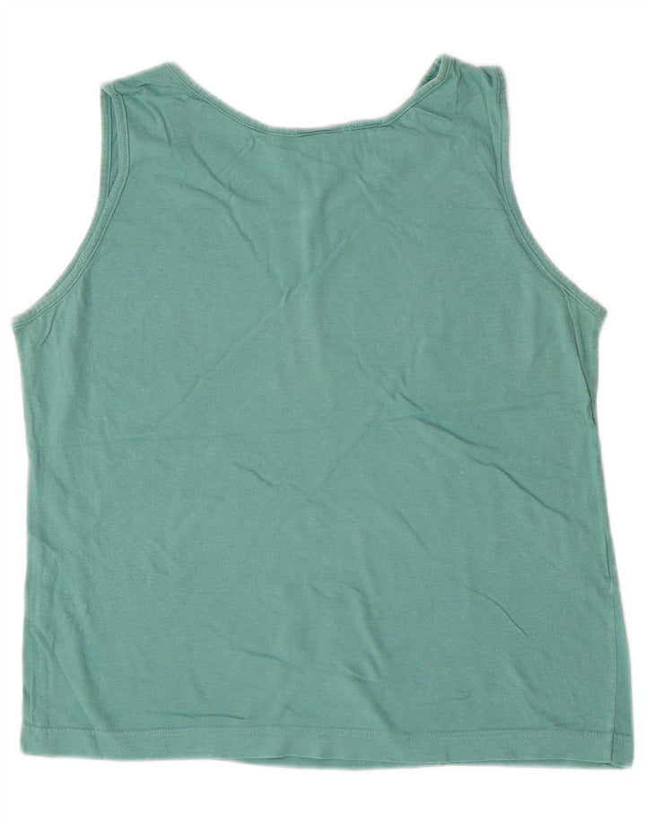 Top cu vestă crop pentru femei Laura Ashley UK 12 verde mediu