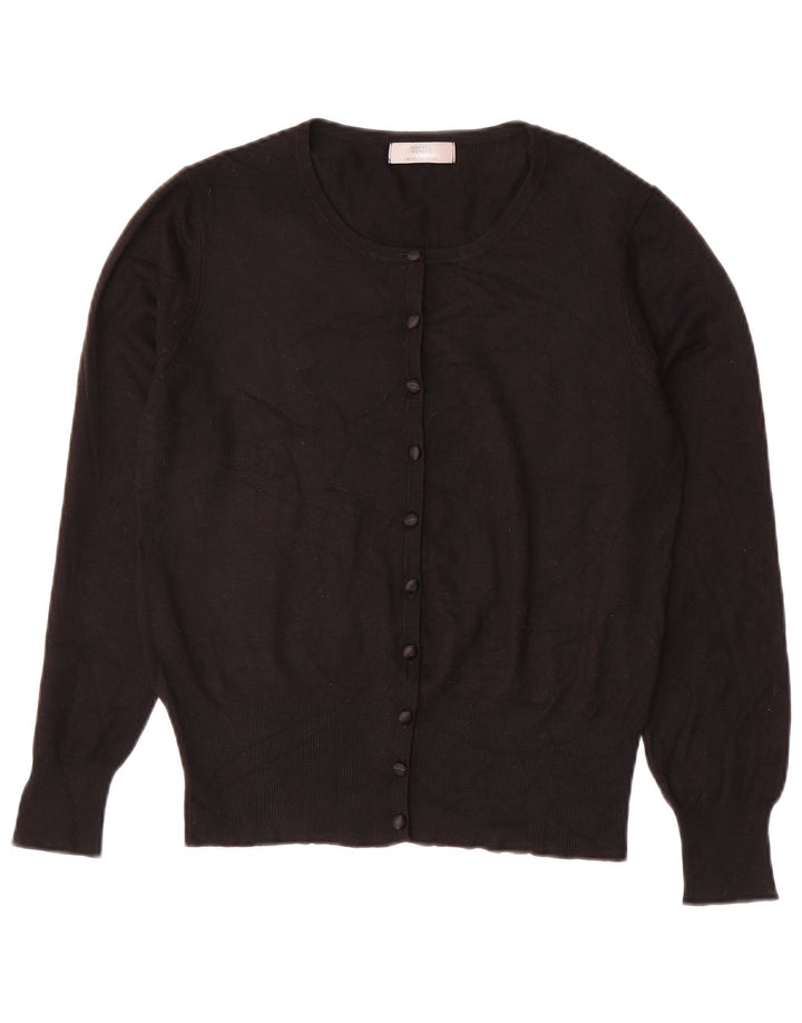 Pulover cardigan pentru femei Marks & Spencer UK 14 Medium Negru