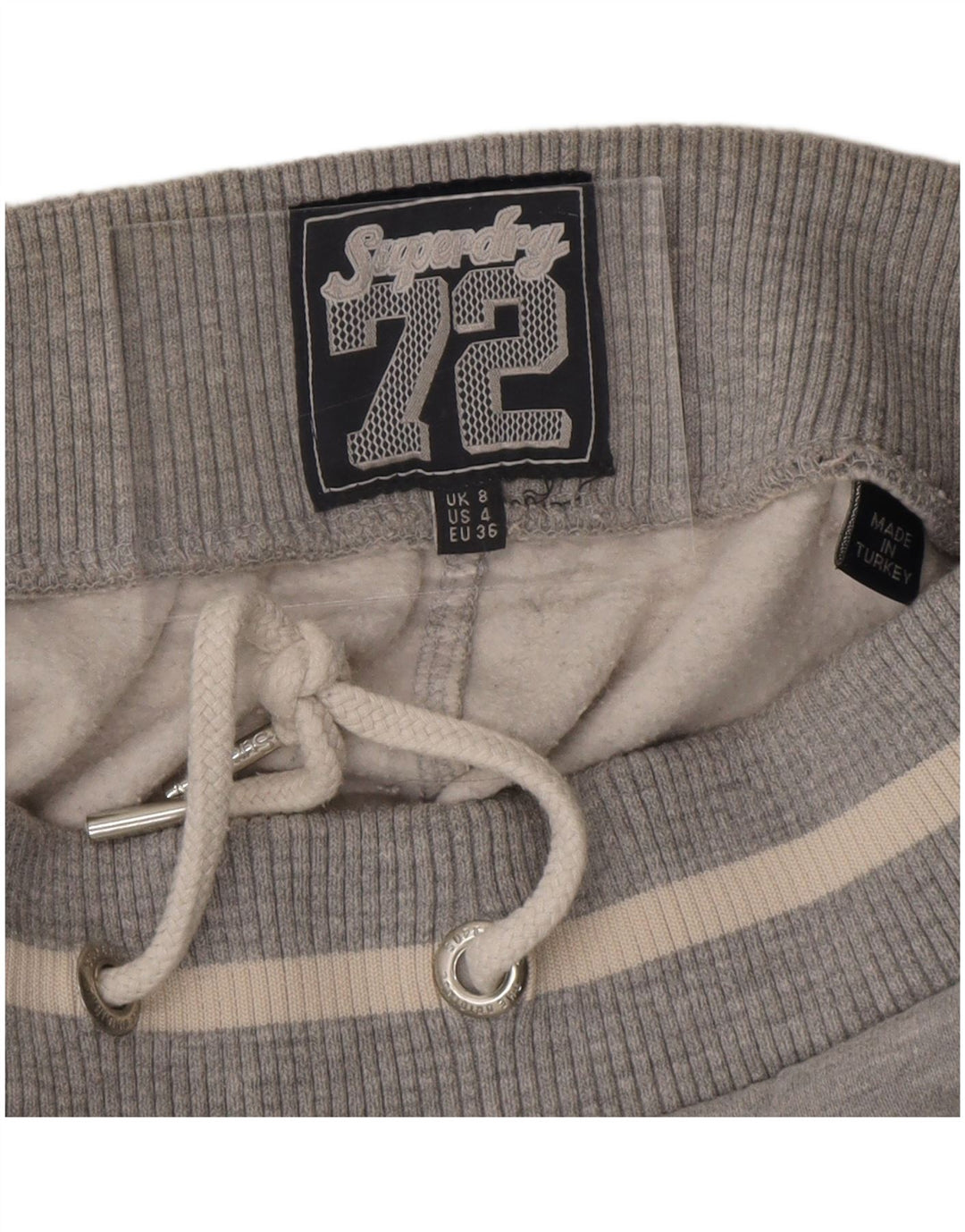 Superdry Pantaloni de trening grafic pentru femei Joggeri UK 8 Small Gri