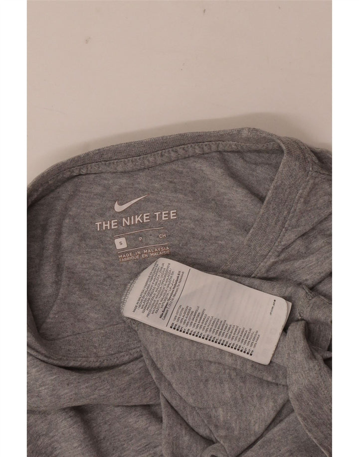 Tricou pentru bărbați Nike Top mic, gri, pete din bumbac