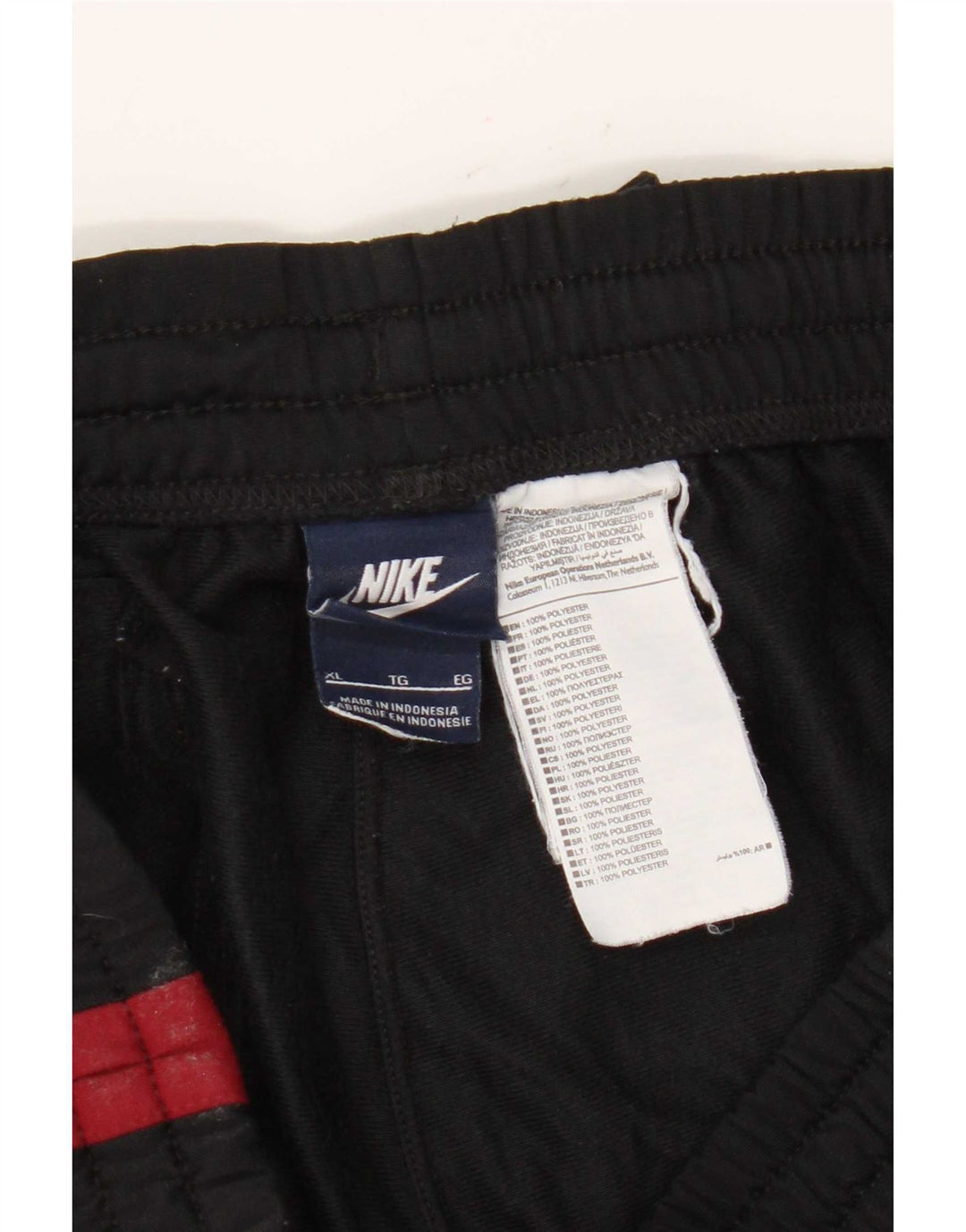 Pantaloni de trening Nike pentru bărbați XL, negru, poliester color bloc