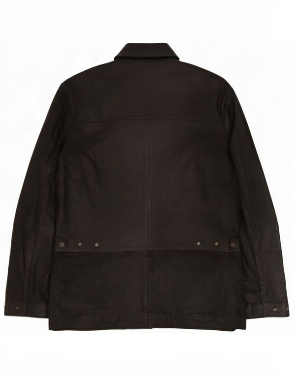 Jachetă de piele pentru bărbați John Partridge UK 38 Medium Black