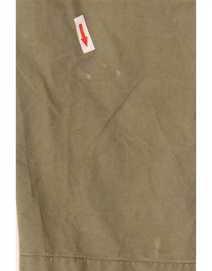 Pantaloni scurți chino pentru bărbați Marks & Spencer W38 XL, bumbac verde