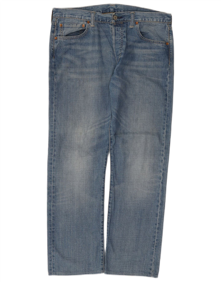 Blugi Levi's 501 drepte pentru bărbați W34 L29 Bumbac albastru