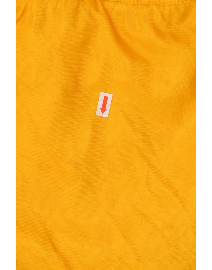 ACTIVE Jachetă de ploaie cu glugă pentru bărbați UK 38 Medium Galben Poliamidă