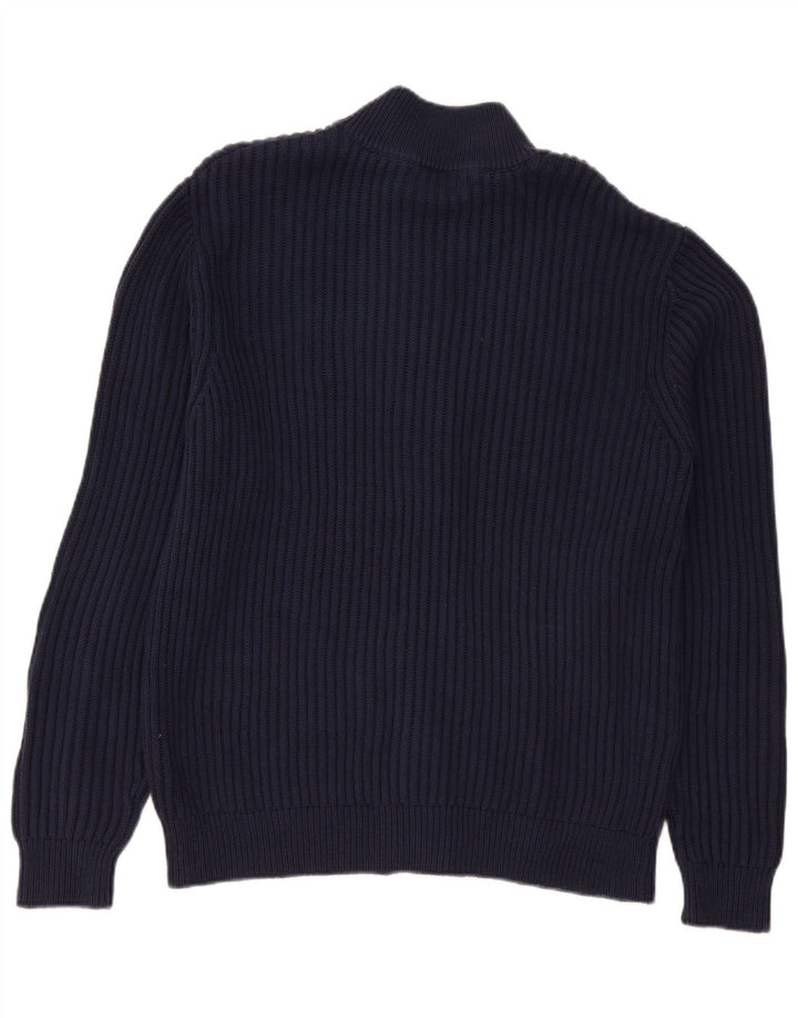 Pulover cardigan pentru bărbați L.L.Bean, mare, bleumarin, bumbac