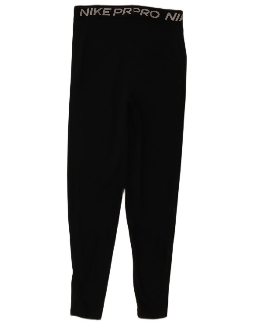 Leggings cu grafic pentru femei Nike Dri Fit Crop UK 8 Poliester negru mic
