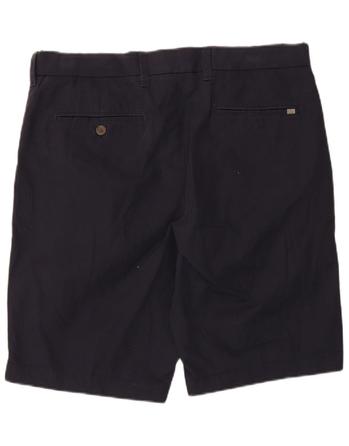 Pantaloni scurți chino pentru bărbați Marks & Spencer W34, mari, albastru, bumbac