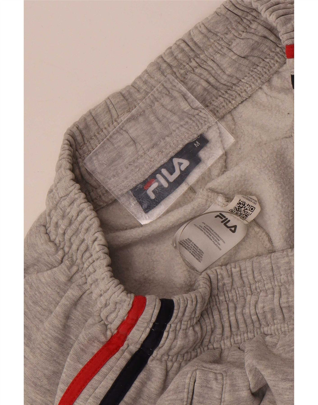 Pantaloni scurți sport Fila pentru bărbați, bumbac cu pete gri medii