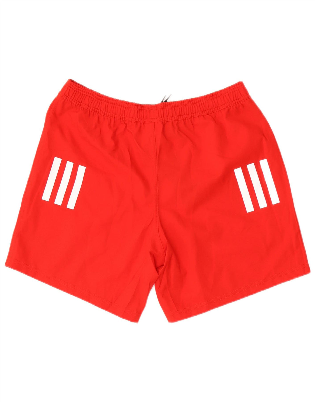 Pantaloni scurți sport adidas pentru bărbați, poliester roșu mare