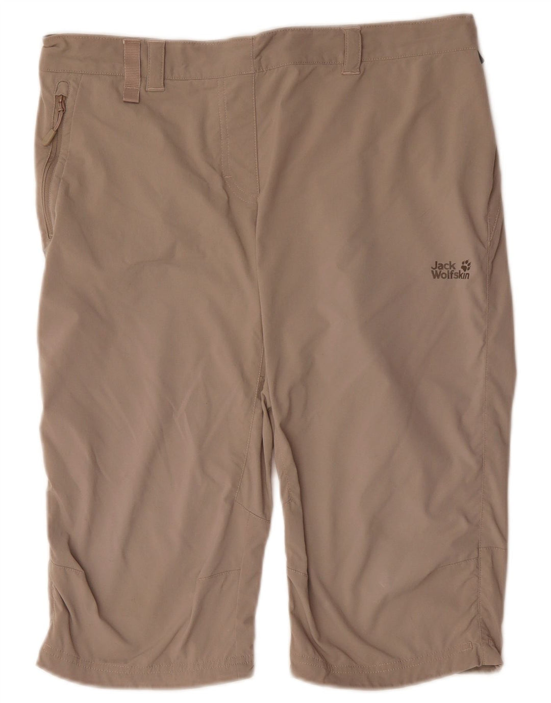 Bermude Jack Wolfskin pentru femei UK 12 Medium W34 Kaki Poliamidă