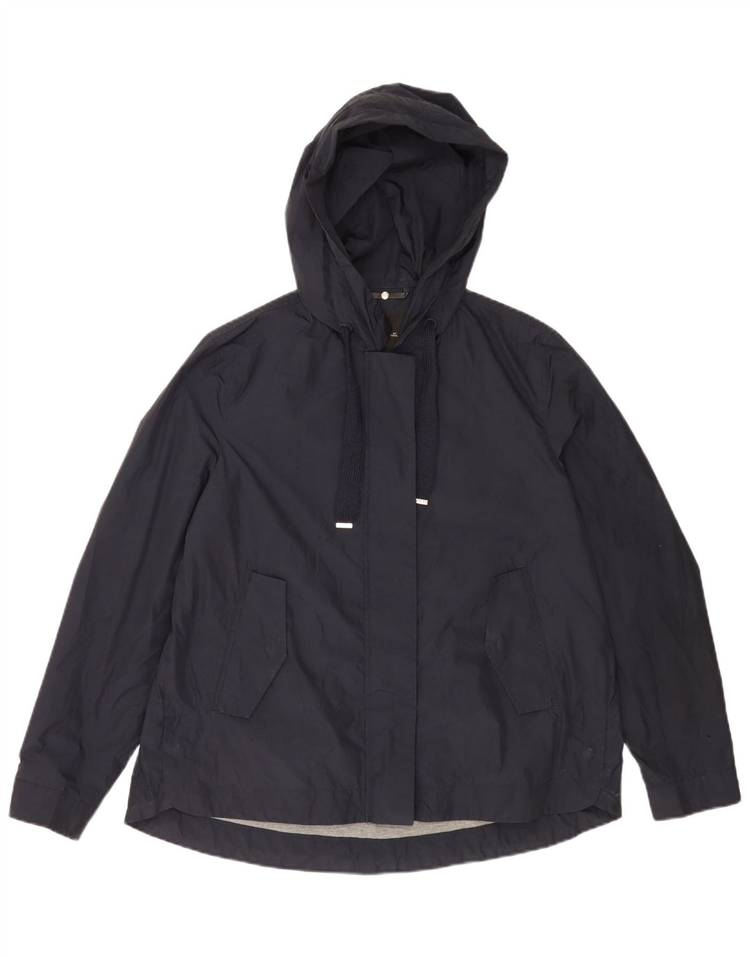Jachetă bomber supradimensionată pentru femei Massimo Dutti UK 14 Medium Bleumarin