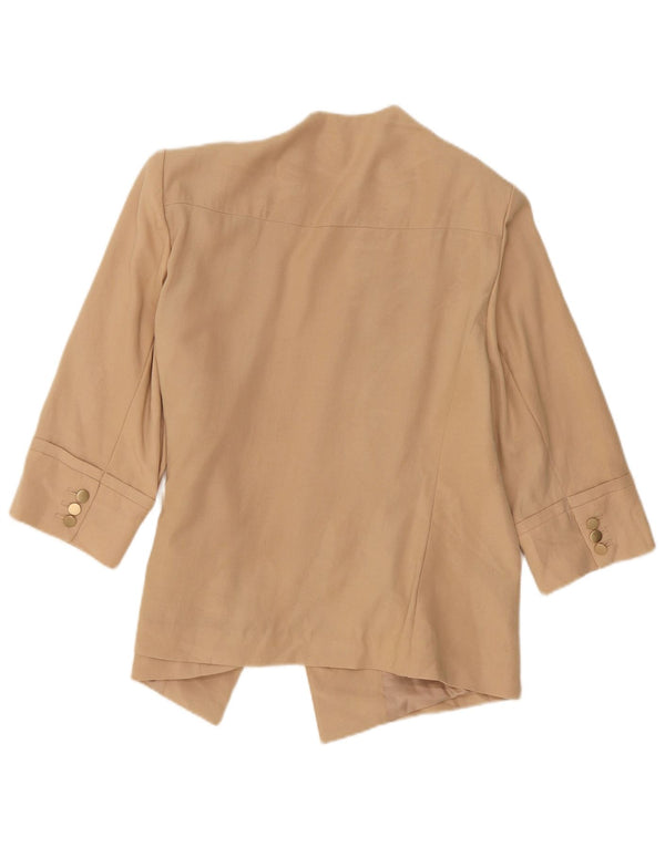 Marks & Spencer jachetă pentru femei cu mâneci 3/4 deschise, UK 20 2XL, bej