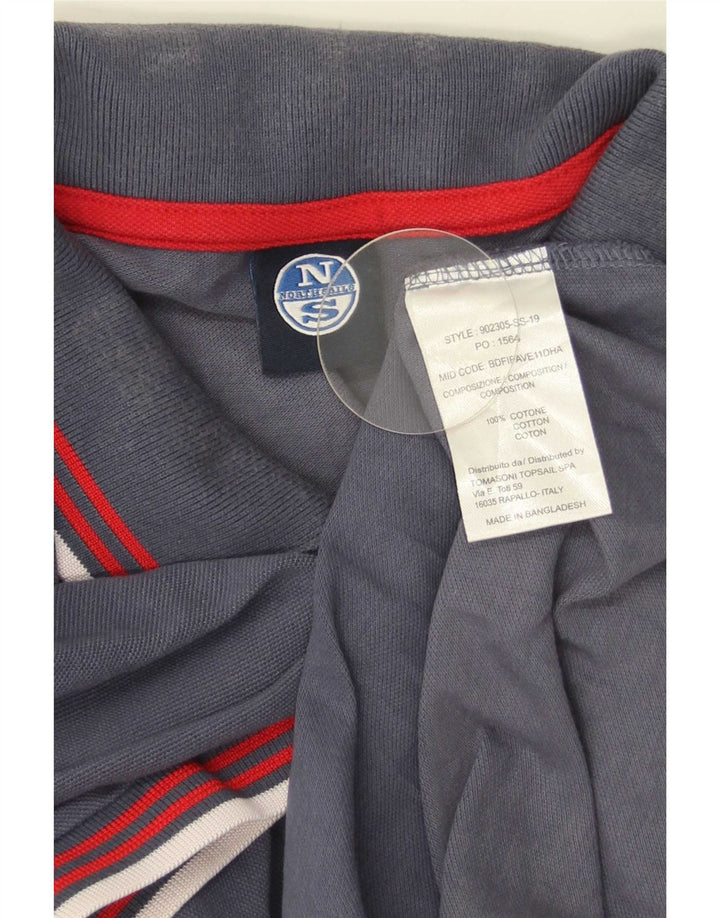 Cămașă polo North Sails pentru bărbați, mare, albastru, bumbac
