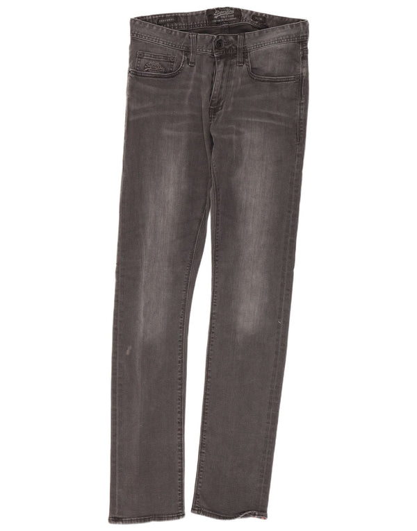 Blugi slim pentru bărbați Superdry W29 L32 bumbac gri