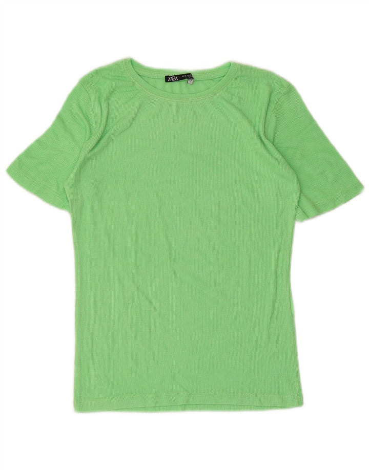Tricou pentru femei Zara UK 8 Small Green