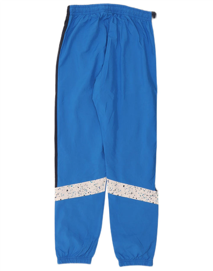 Sergio Tacchini Pantaloni de trening pentru bărbați, albastru mediu, poliester bloc de culoare