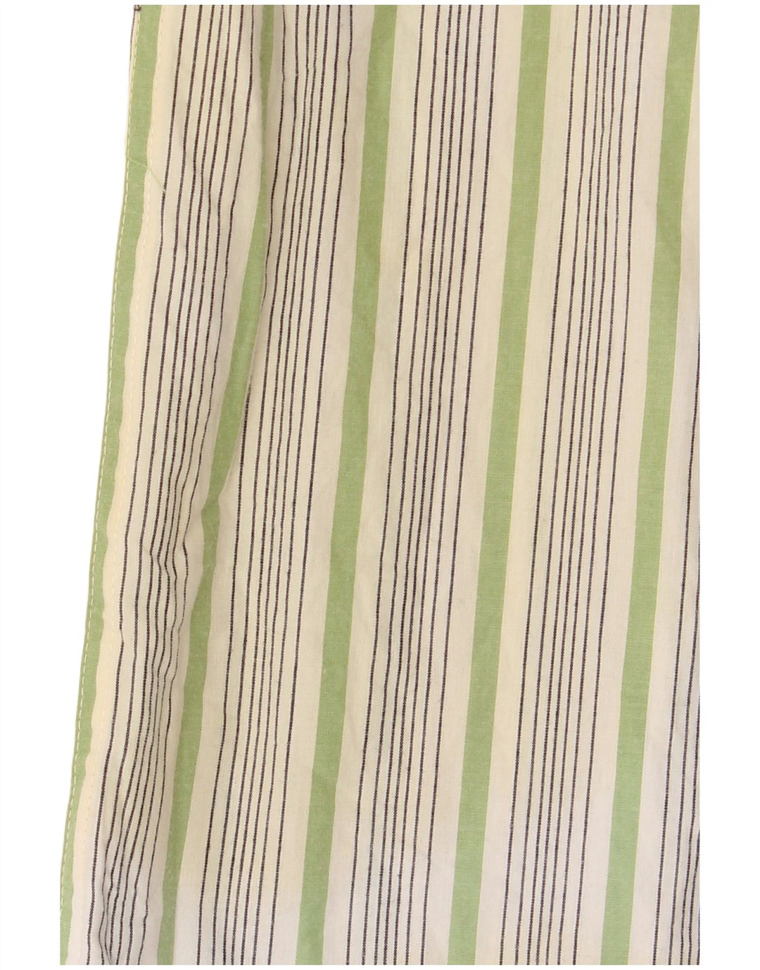 Cămașă Izod pentru bărbați, bumbac cu dungi albe medii