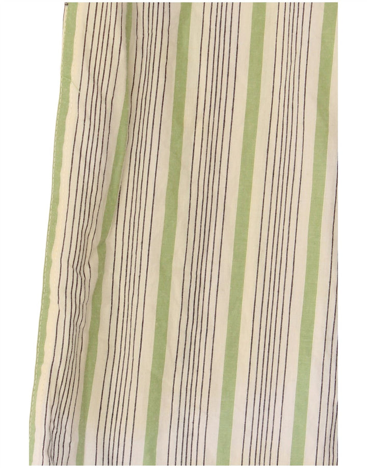 Cămașă Izod pentru bărbați, bumbac cu dungi albe medii