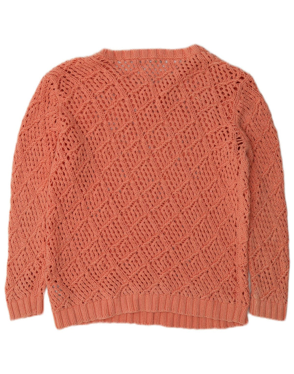 Marks & Spencer Pulover cu gât de barcă transparentă pentru femei UK 14 Pin mare