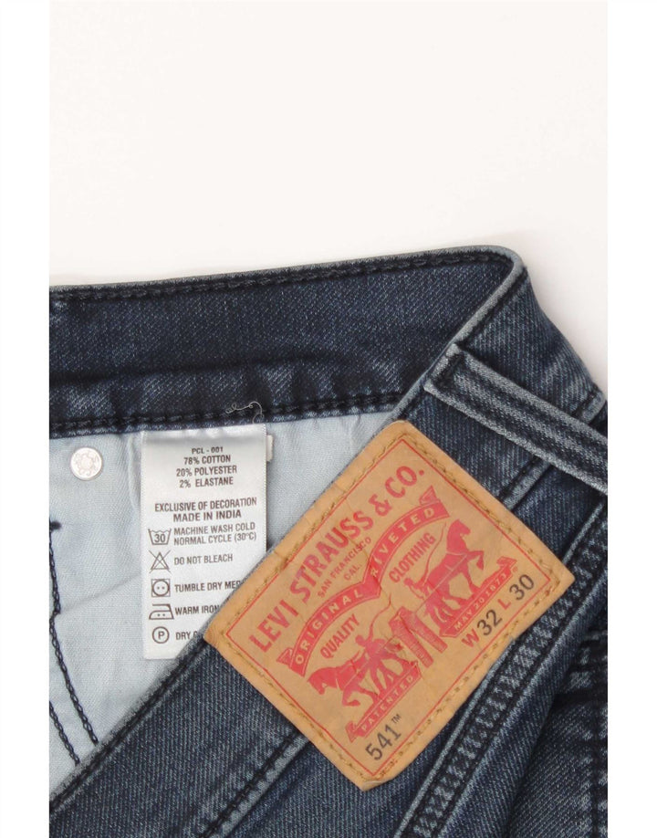 Blugi drepti pentru bărbați Levi's 541 W32 L30 Bumbac albastru
