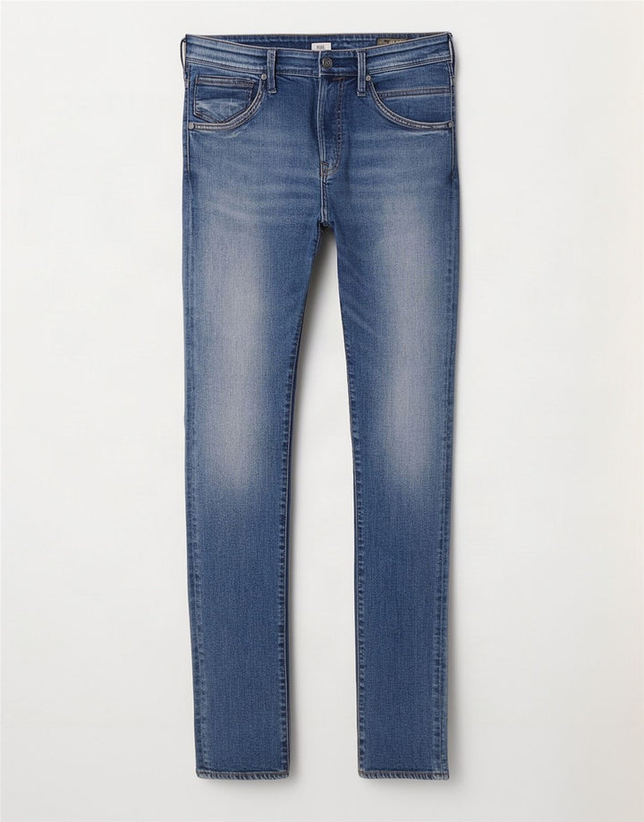 Blugi slim pentru bărbați Jack & Jones W32 L34 albastru