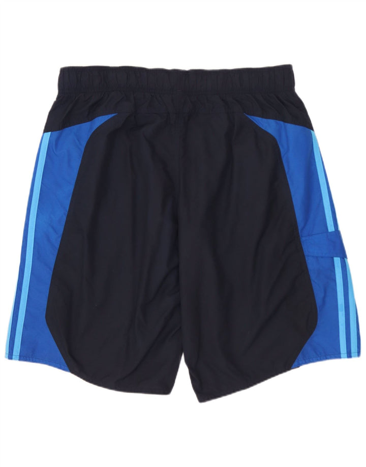 Pantaloni scurți de înot pentru bărbați Adidas Cargo, medii, albastru, nailon color bloc