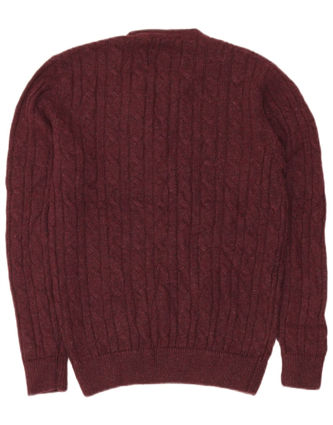 Pulover Jack Wills pentru bărbați cu decolteu rotund din poliamidă maro mică