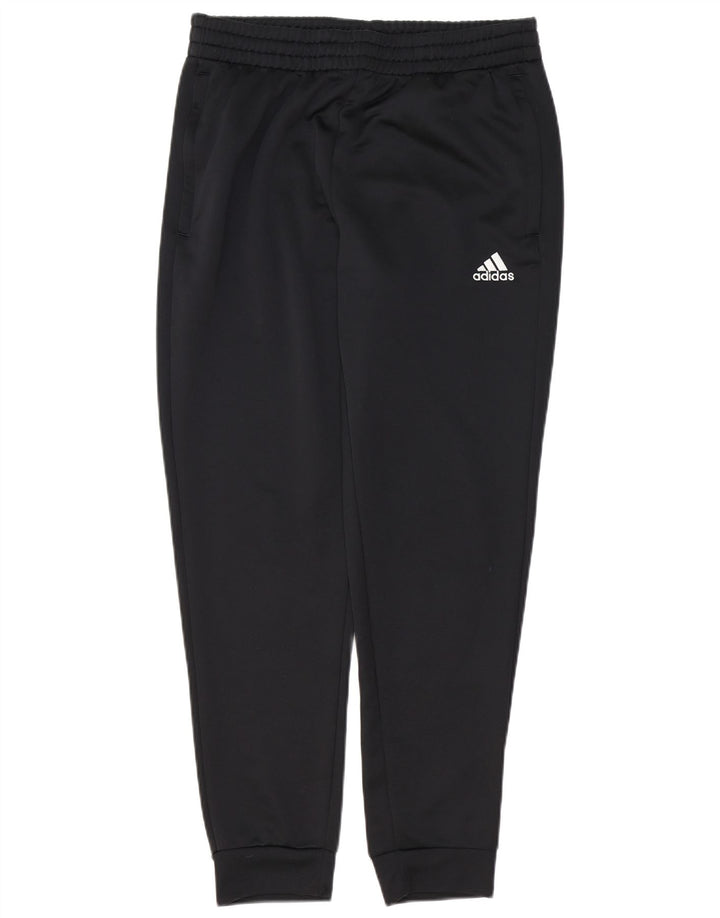 Pantaloni de trening pentru bărbați ADIDAS Pantaloni de jogging, mari, negru, poliester
