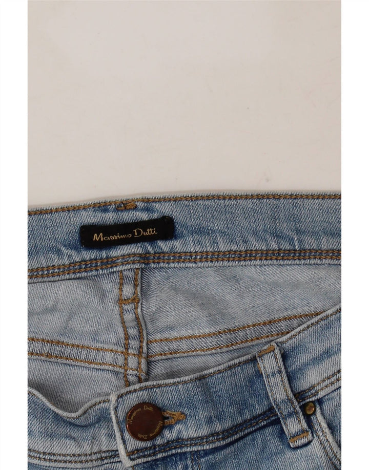MASSIMO DUTTI Womens Slim Jeans W28 L26 Blue Cotton Vintage Massimo Dutti and Second-Hand Massimo Dutti from Messina Hembry 