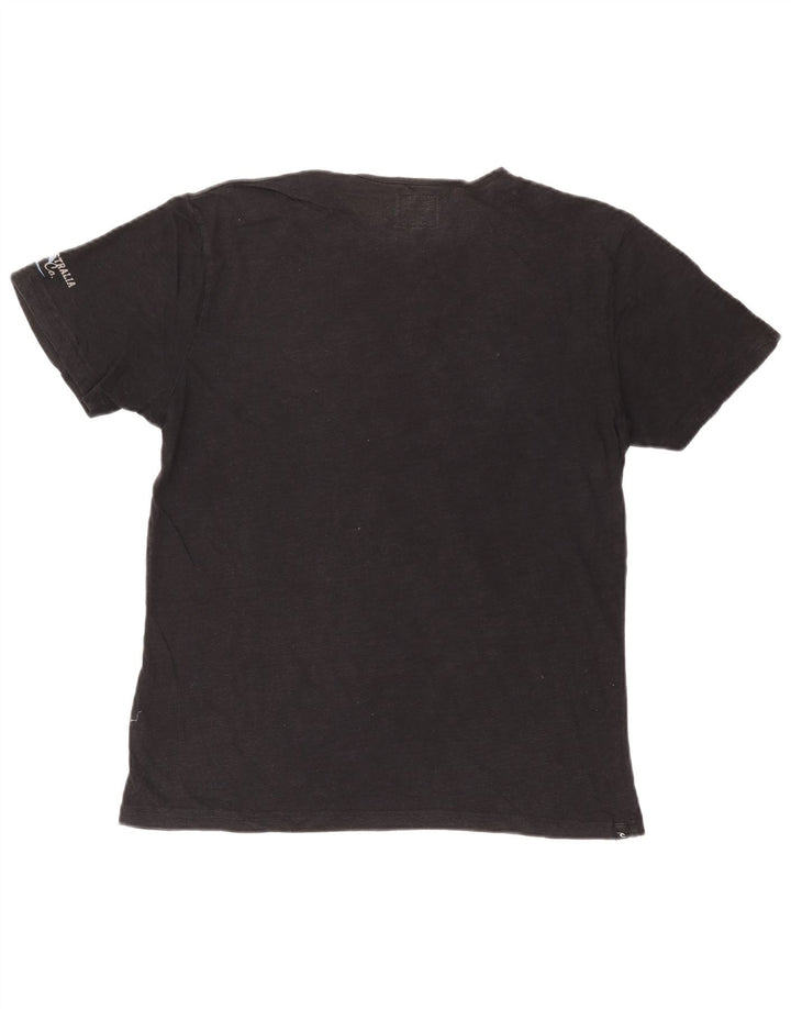 Tricou grafic RIP CURL pentru bărbați Top mic negru