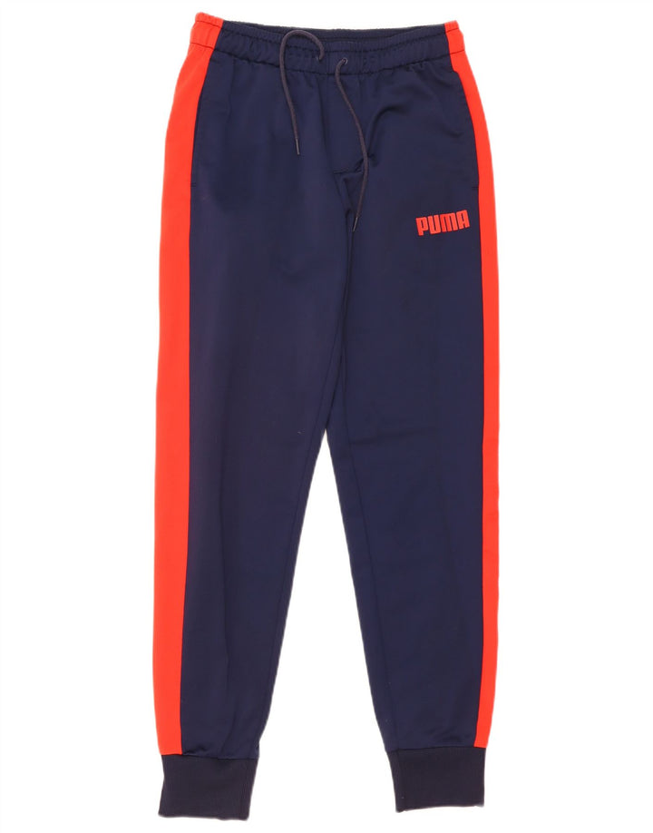 Pantaloni de trening pentru bărbați Puma Pantaloni de jogging, mijlocii, bleumarin, color block
