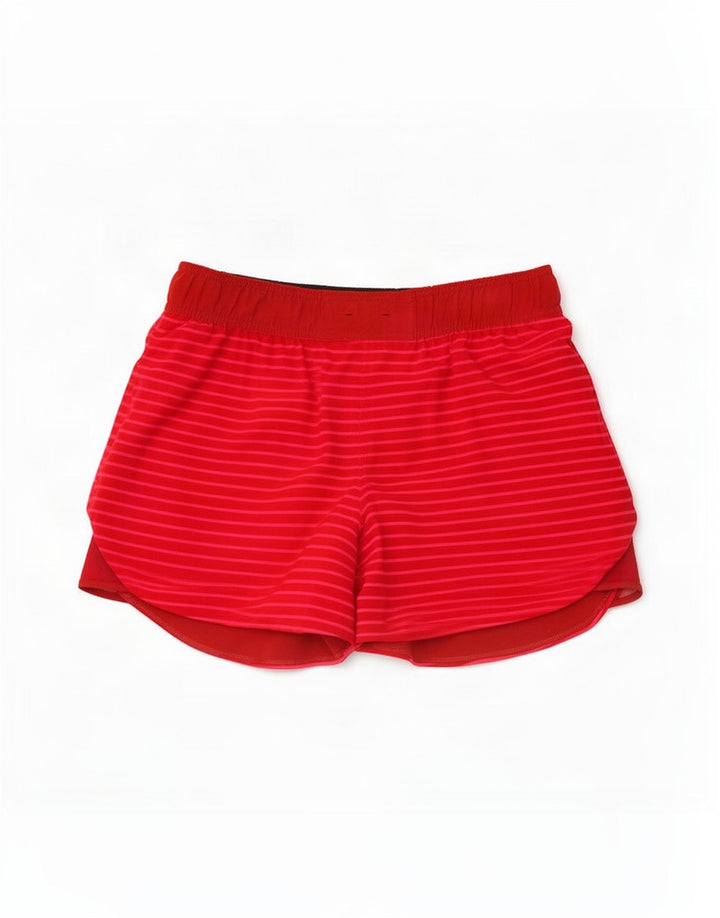 Lululemon Pantaloni scurti sport pentru femei US 6 Medium Pink Striped