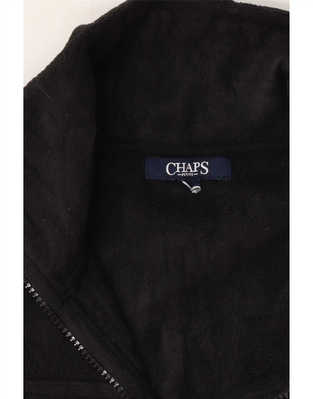 Gilet din fleece pentru femei Chaps UK 14 Medium Black
