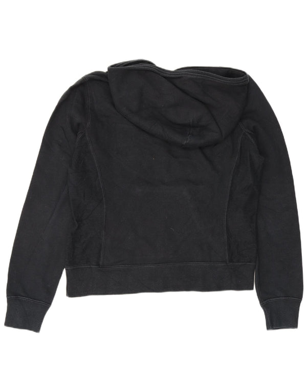 Pulover cu glugă cu grafic pentru femei Champion UK 10 mic Bumbac bleumarin