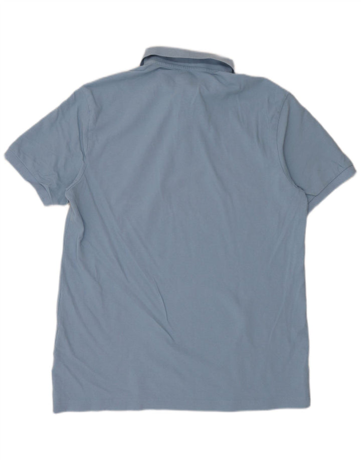 Cămașă polo pentru bărbați Kappa 2XL, bumbac albastru