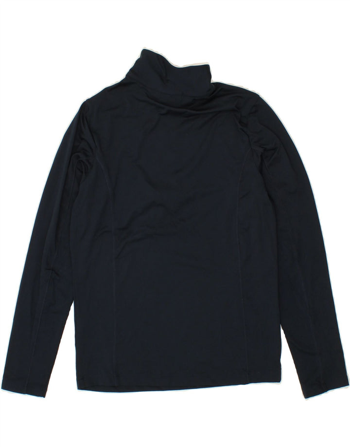 CMP Boys Zip Neck Pullover Tracksuit Top 11-12 Years Navy Blue Polyester Vintage CMP and Second-Hand CMP from Messina Hembry 