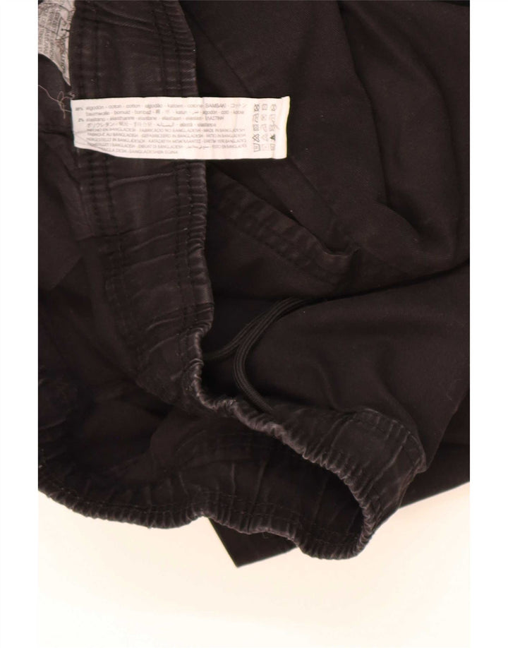 Pantaloni scurți chino pentru bărbați Zara XL W34 bumbac negru