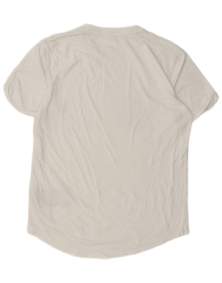 Calvin Klein Jeans Tricou Bărbați Top Bumbac Alb Mediu