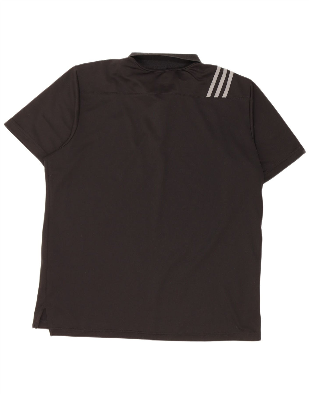 Polo de golf pentru bărbați Adidas, mare, negru, poliester