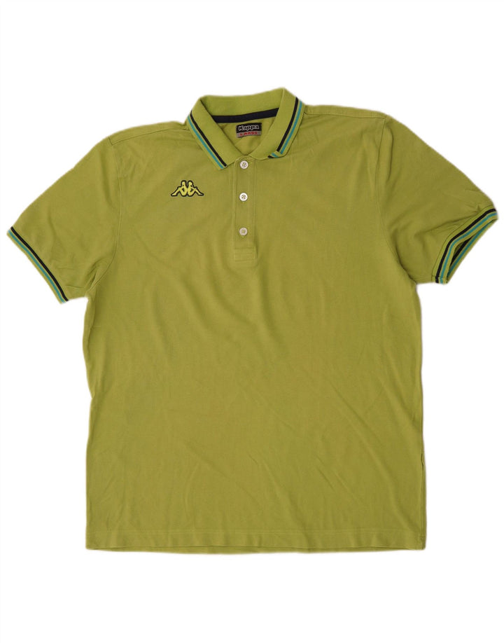 Tricou polo pentru bărbați Kappa, verde mare