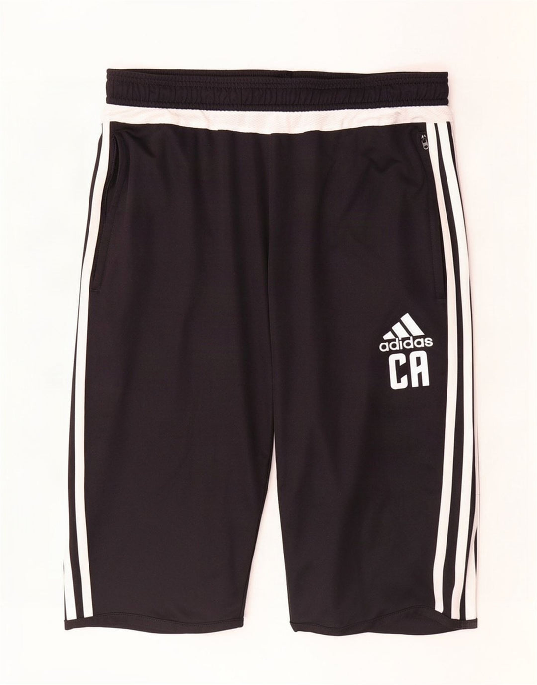 Pantaloni scurți sport pentru bărbați Adidas Climacool Graphic, poliester mediu negru